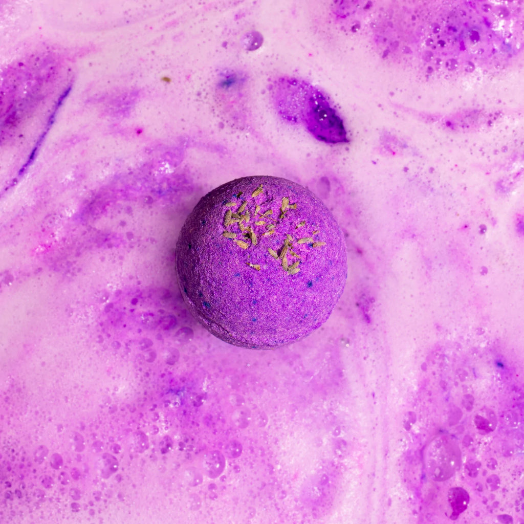 Mallows beauty lavender bath bomb